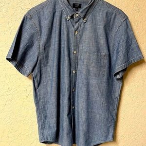 J‎ Crew Slim Fit Men’s Jean Colored Shirt. Size L.